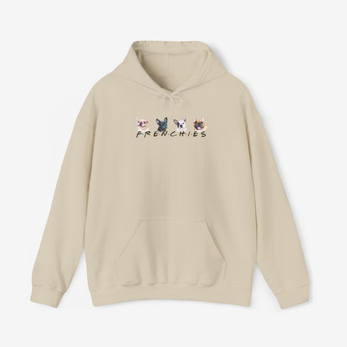 Frenchie Hoodie for Women - Funny French Bulldog Hoodie